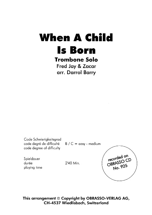 When a Child is Born - klik hier