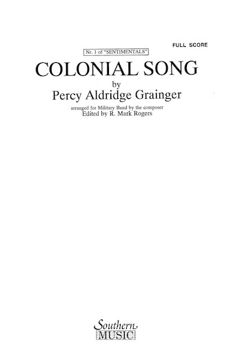 Colonial Song - klik hier