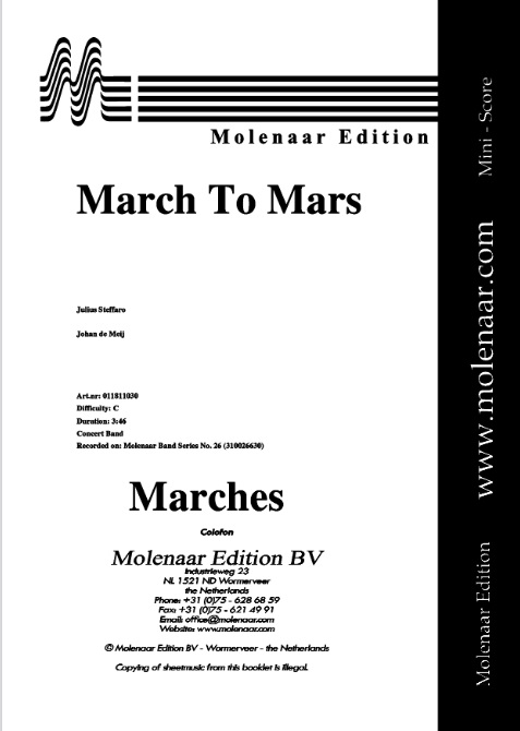 March to Mars - klik hier
