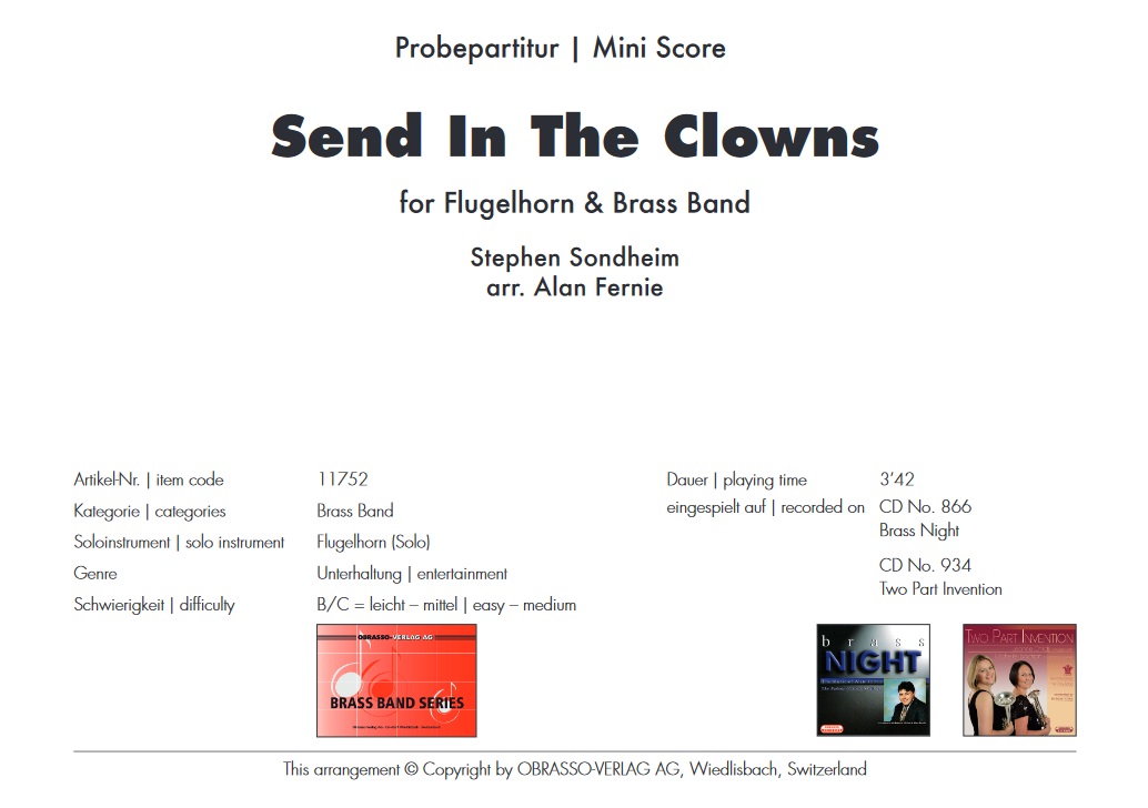 Send in the Clowns - klik hier