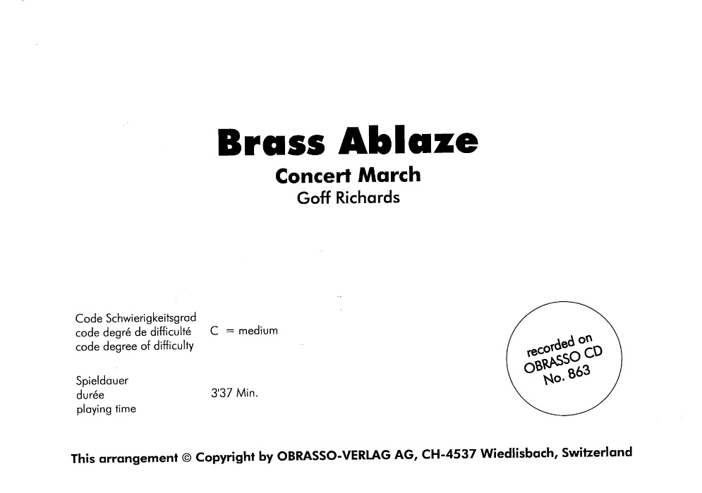 Brass Ablaze - klik hier
