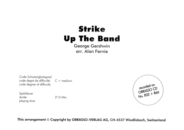 Strike Up the Band - klik hier
