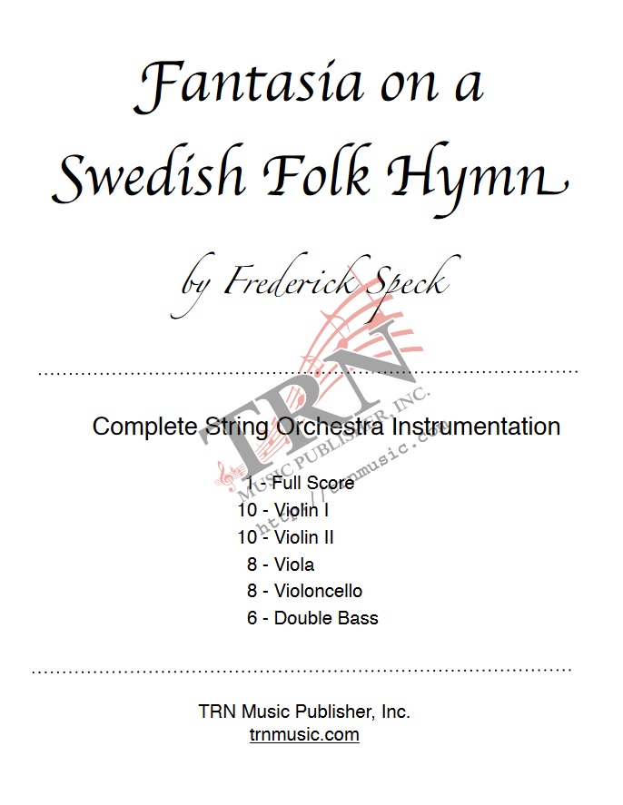 Fantasia on a Swedish Folk Hymn - klik hier