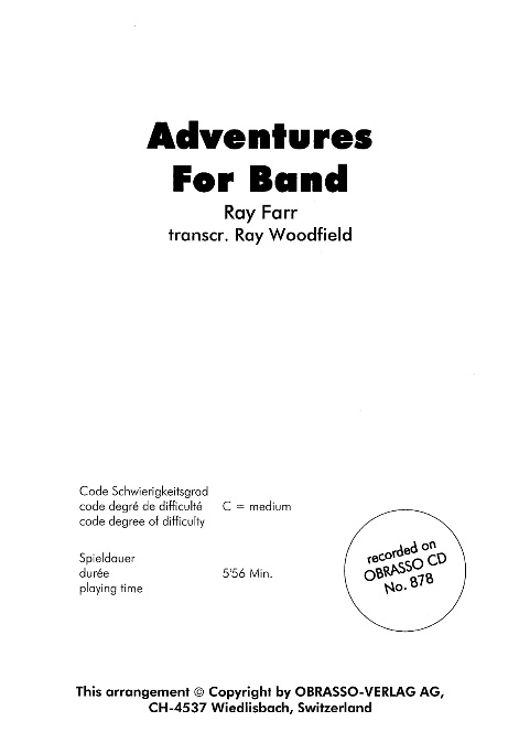 Adventures for Band - klik hier