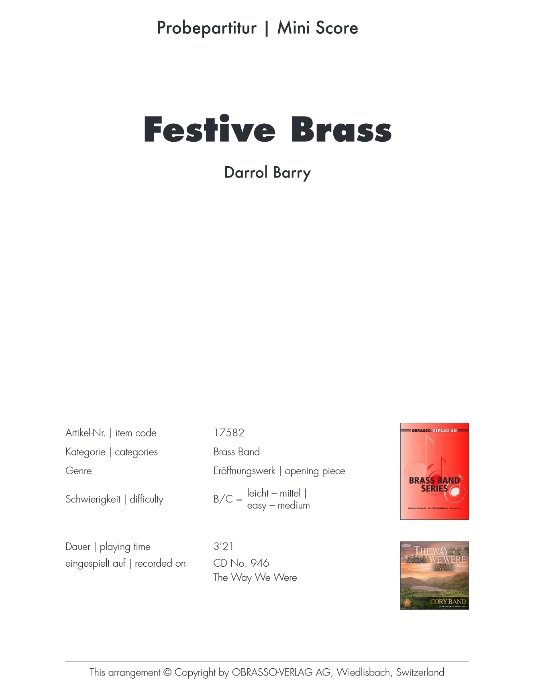 Festive Brass - klik hier