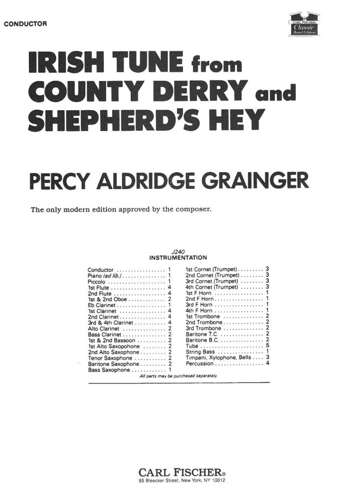 Irish Tune from County Derry - klik hier