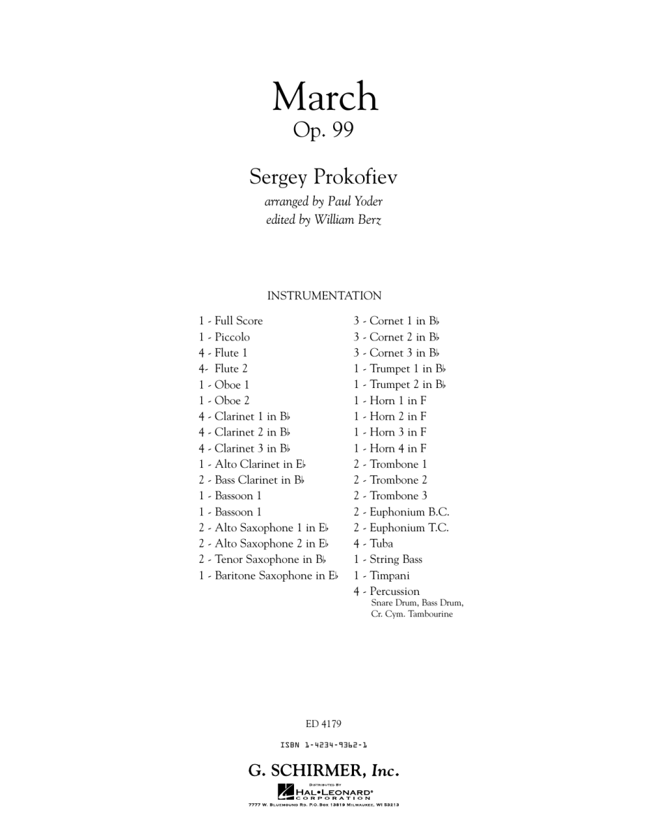 March (Critical Edition) - klik hier