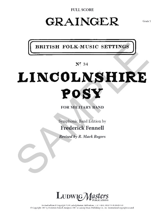 Lincolnshire Posy - klik hier