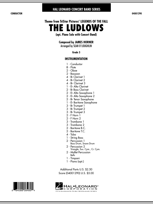 Ludlows, The (from 'Legends of the Fall') - klik hier