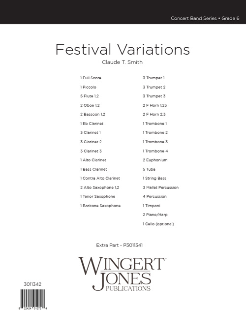 Festival Variations - klik hier