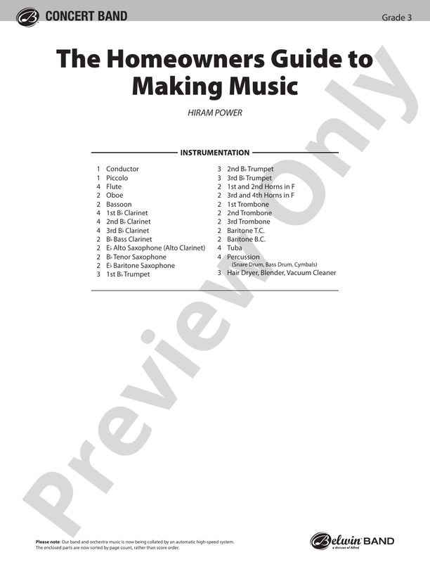 Homeowners Guide to Making Music, The - klik hier