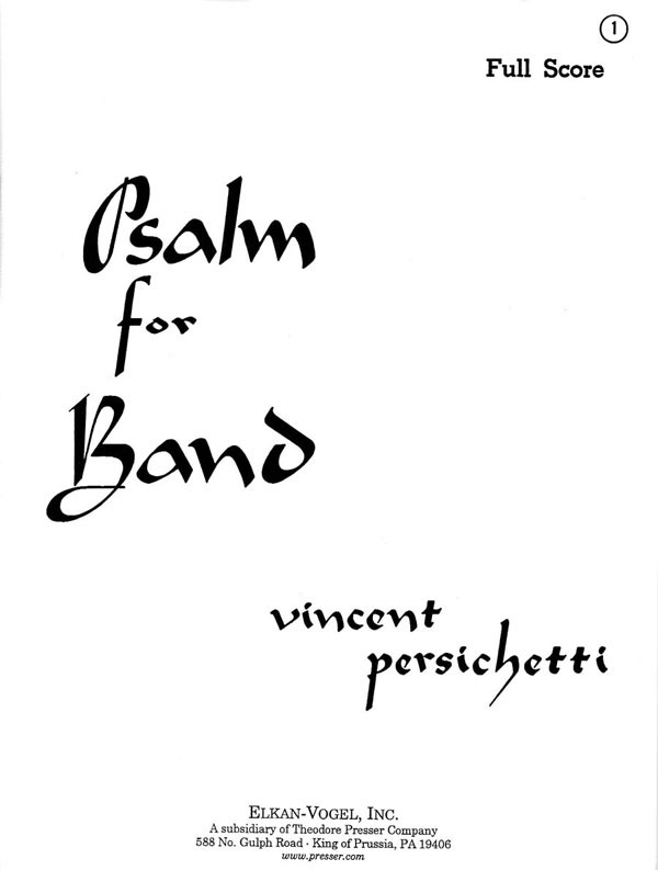 Psalm for Band - klik hier
