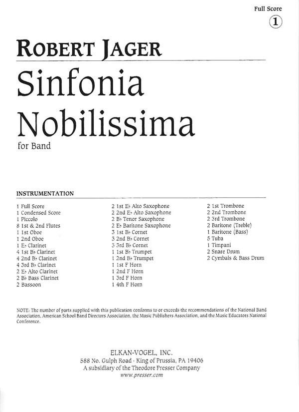 Sinfonia Nobilissima - klik hier