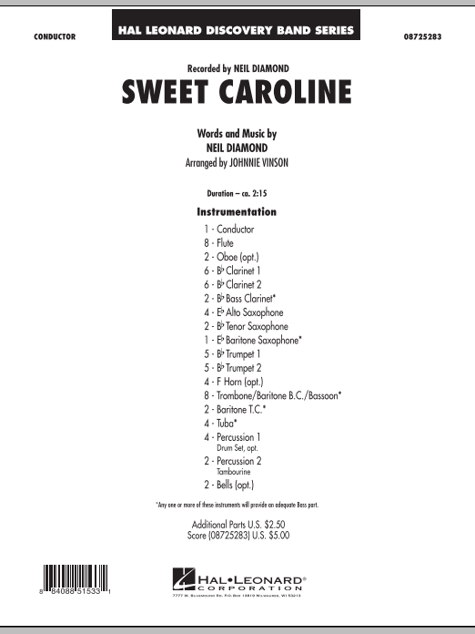 Sweet Caroline - klik hier