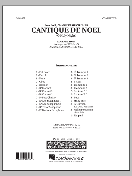 Cantique de No�l (O Holy Night) - klik hier
