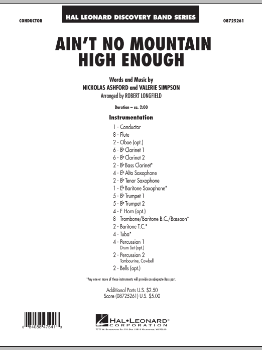 Ain't No Mountain High Enough - klik hier