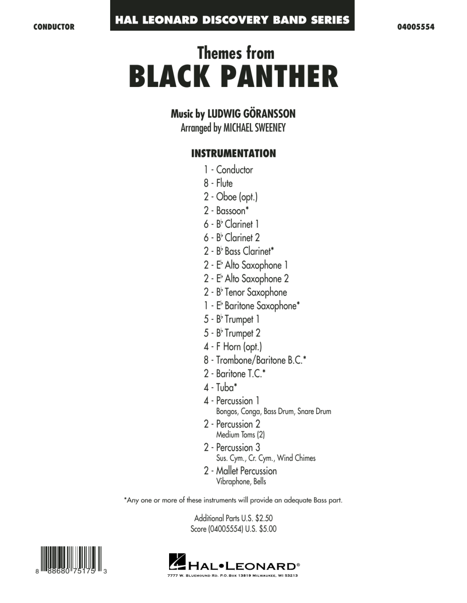 Themes from 'Black Panther' - klik hier