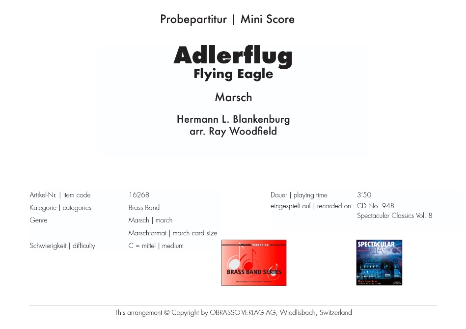 Flying Eagle (Adlerflug) - klik hier