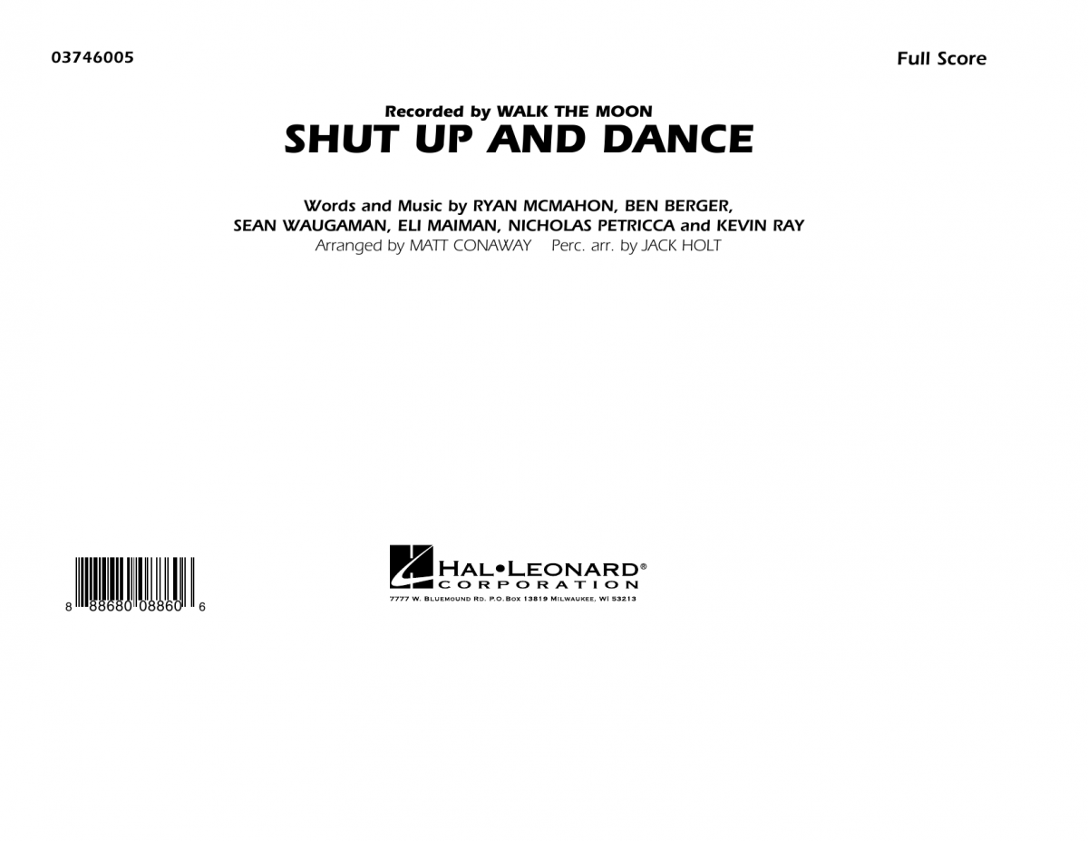 Shut Up and Dance - klik hier