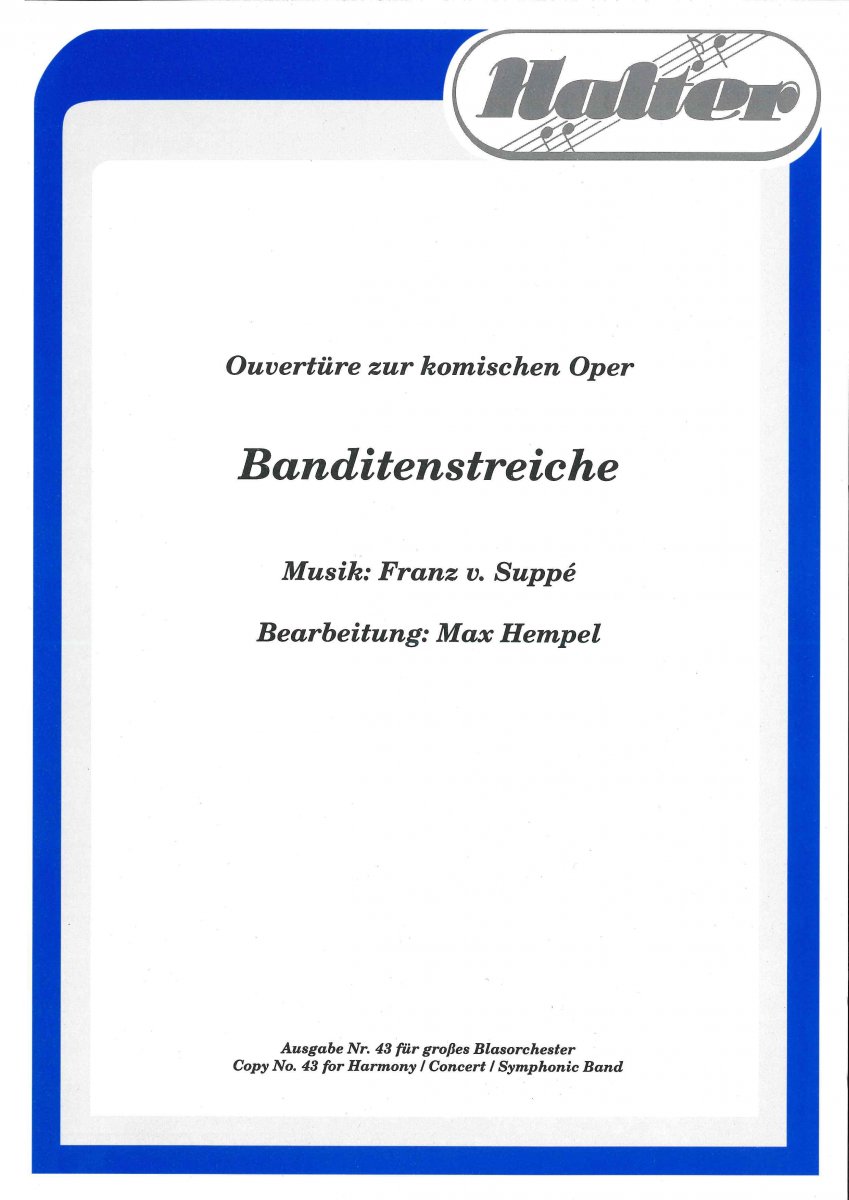 Banditenstreiche Ouvertre - klik hier