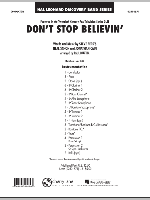 Don't stop Believin' - klik hier
