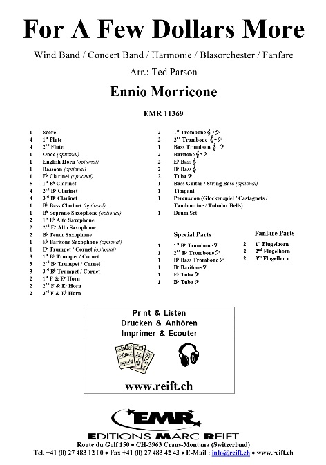 For A Few Dollars More - klik hier
