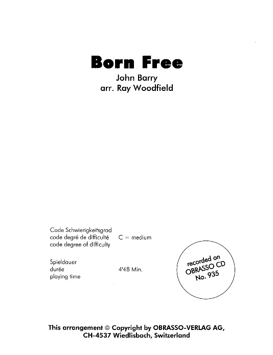 Born Free - klik hier