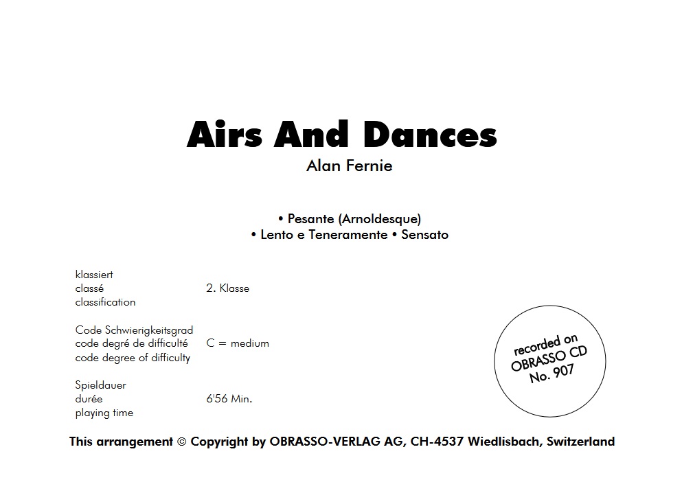 Airs and Dances - klik hier