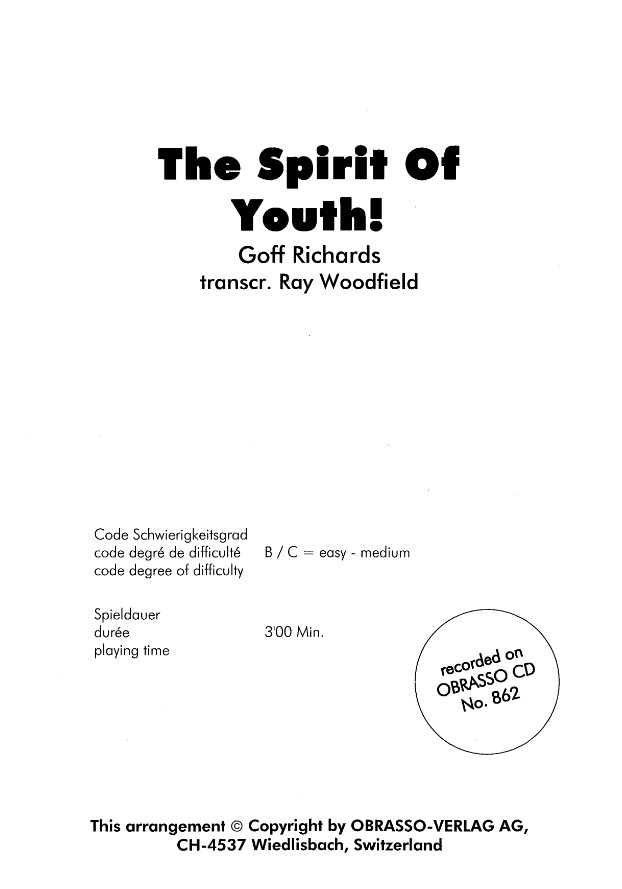 Spirit of Youth, The - klik hier