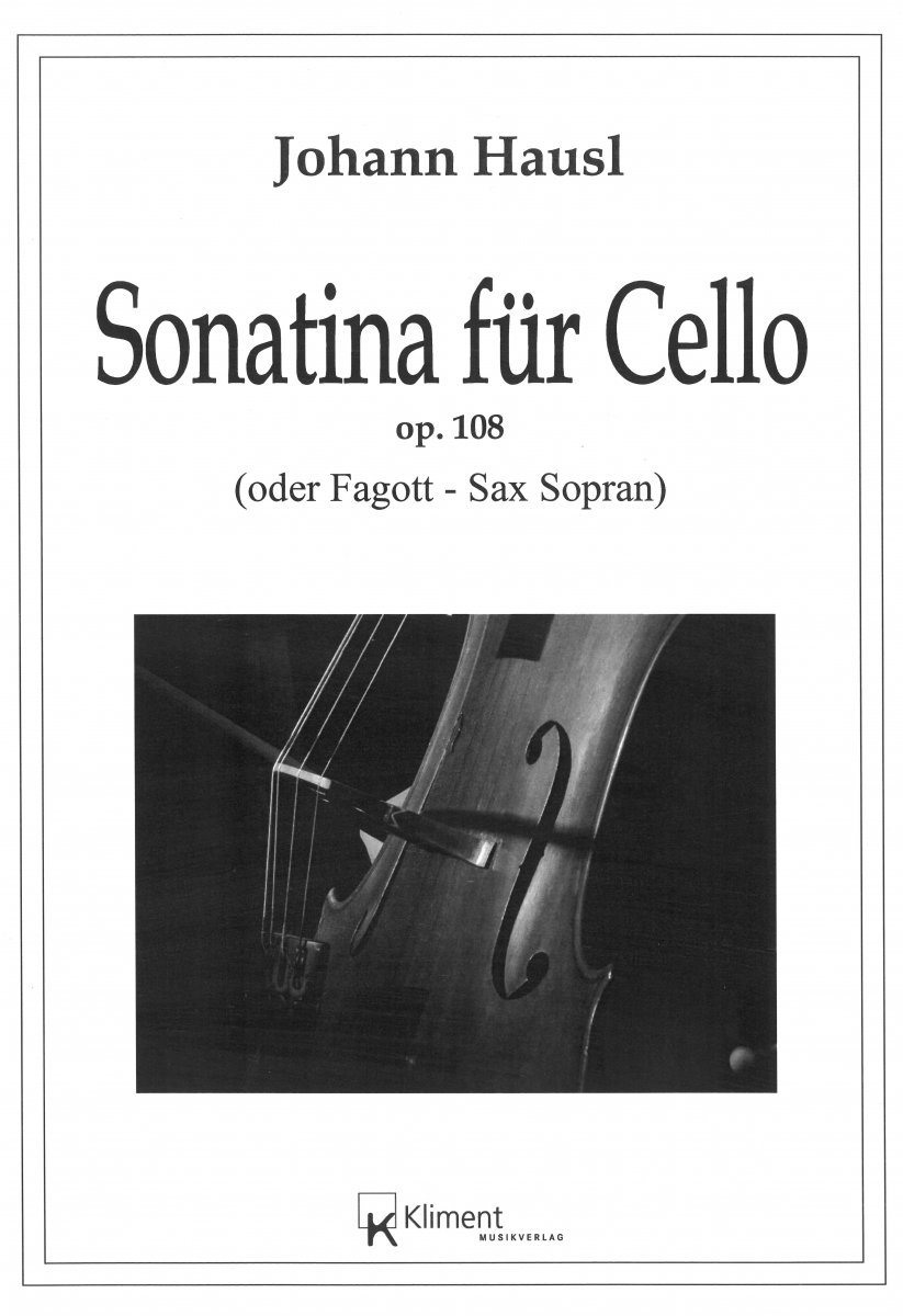 Sonatina for Violoncello - klik voor groter beeld
