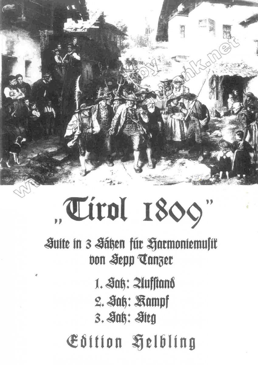 Tirol 1809 (Des-Dur) - klik voor groter beeld
