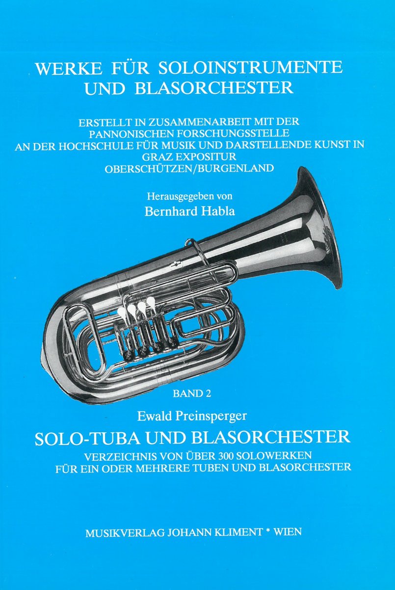 Werke für Soloinstrumente und Blasorchester #2: Solo Tuba und Blasorchester - klik voor groter beeld