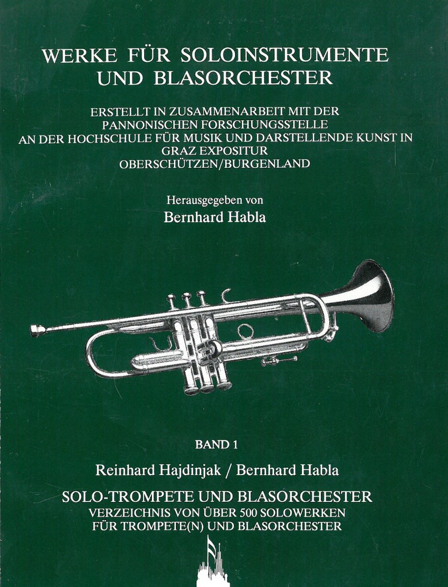 Werke für Soloinstrumente und Blasorchester #1: Solo Trompete und Blasorchester - klik voor groter beeld